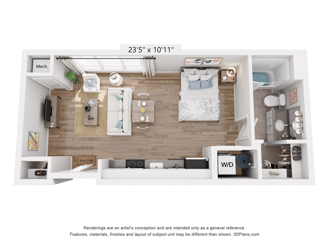 Floor Plan - The Battelle III