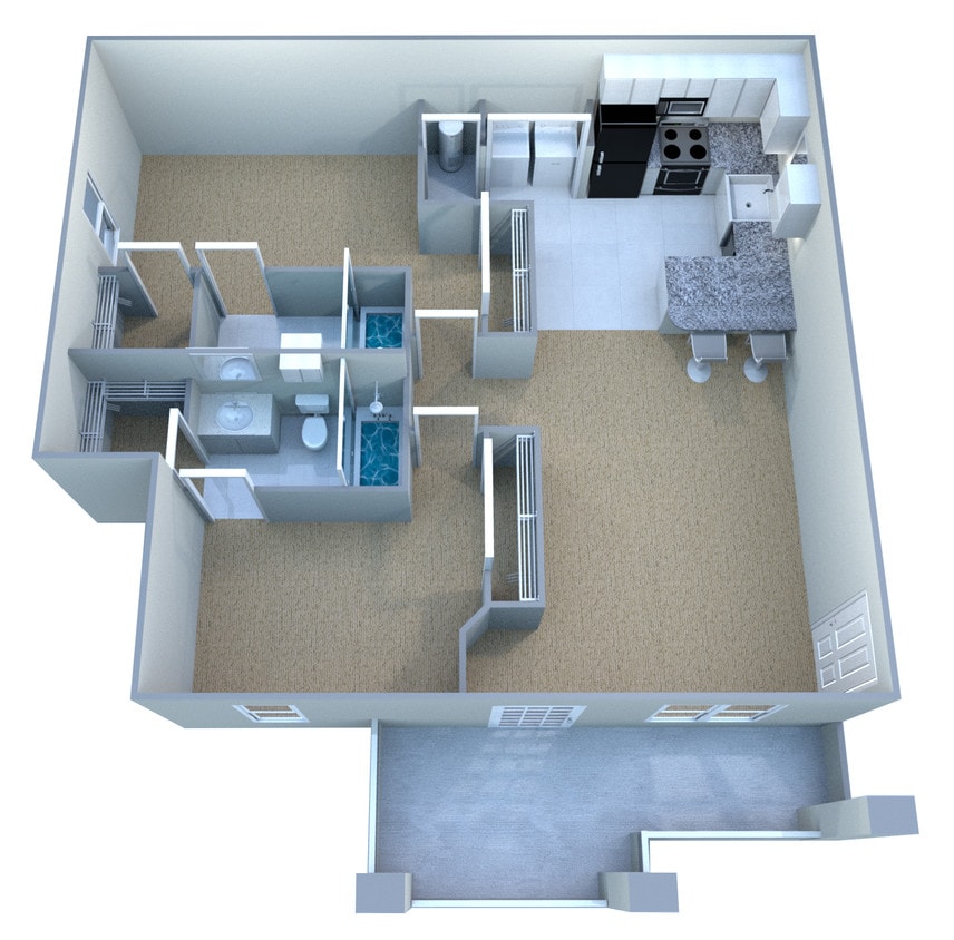 Floor Plan - Custom Deluxe III