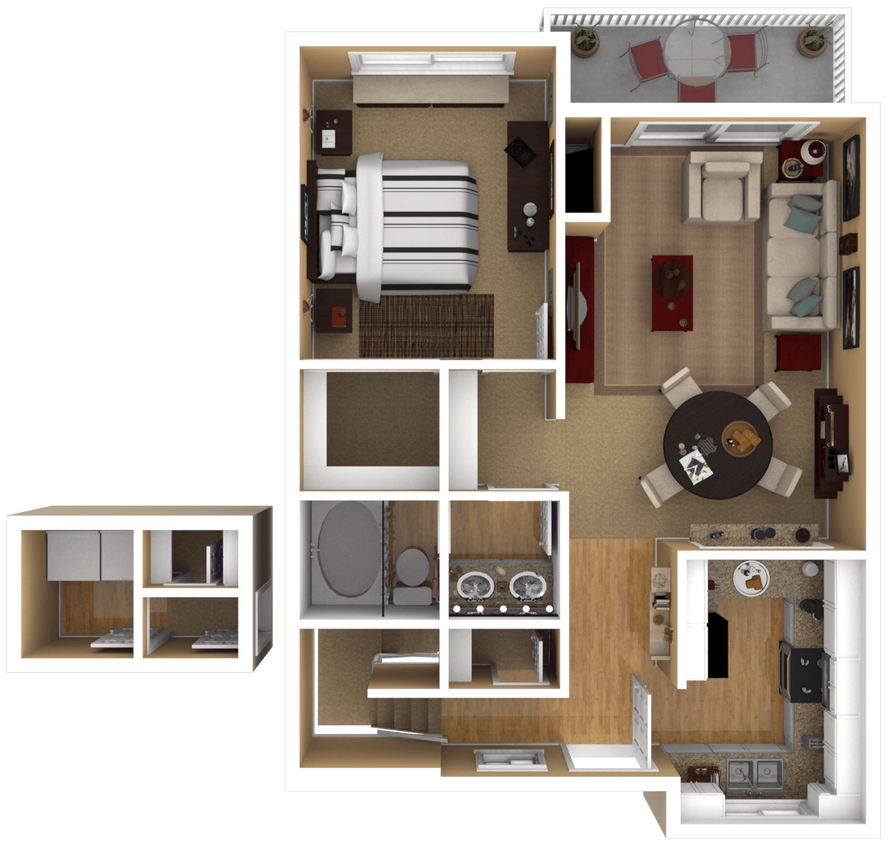 Floor Plan - Residence 3 Luxury