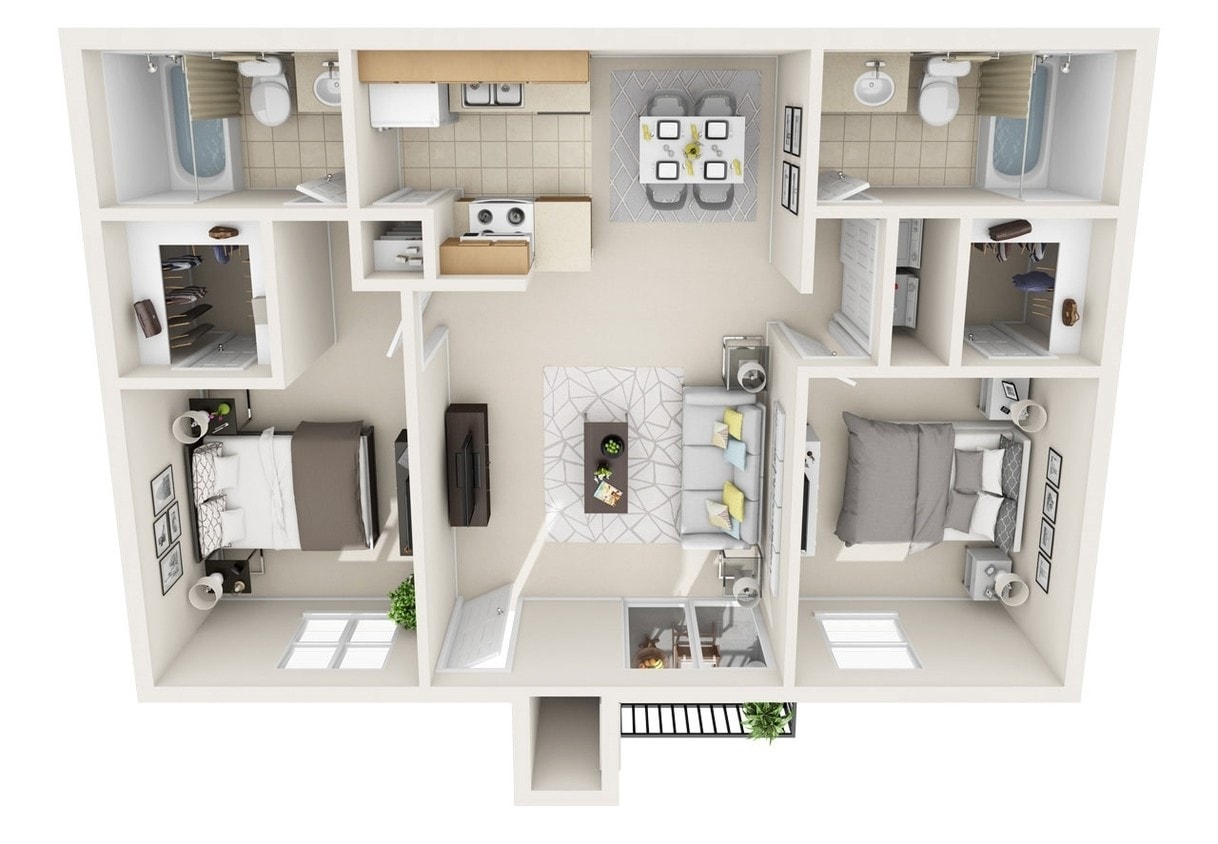 Avia 266 - Camber - 2 Beds - 2 Baths - 850 Sq. ft. - Camber