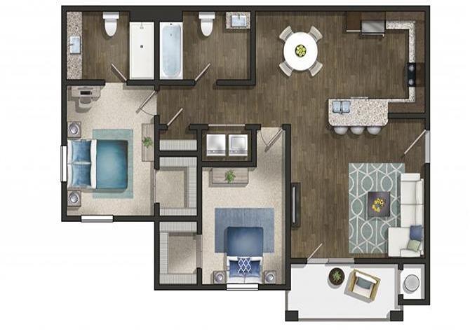 Floor Plan - The Magnolia