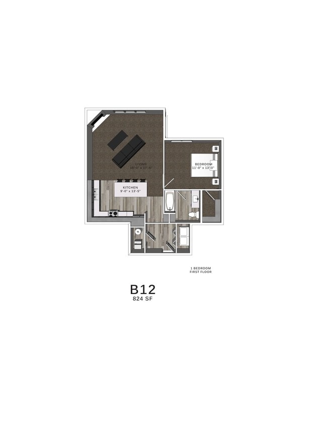Floor Plan - The Red Wood