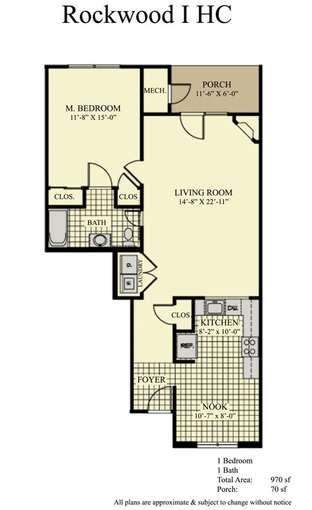 Rockwood I HC - Three Bedroom 4 Baths, with Den