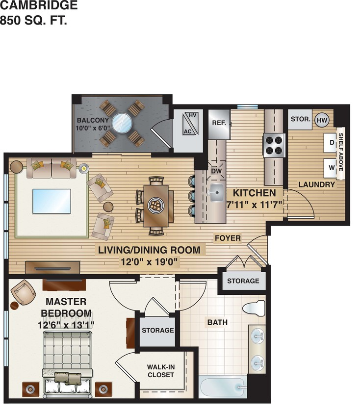 Floor Plan - Cambridge