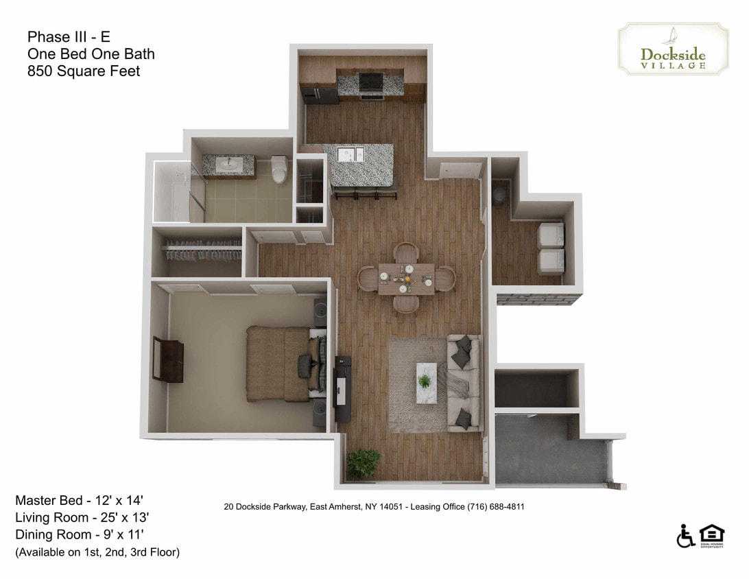 Floor Plan - 1E