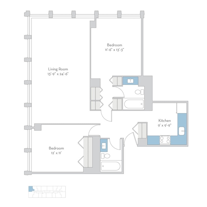 Floor Plan - 2bn01