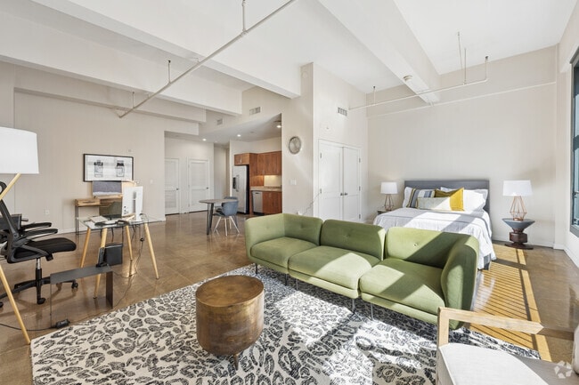 Studio - 827SF - Bedroom - 449 S. Broadway
