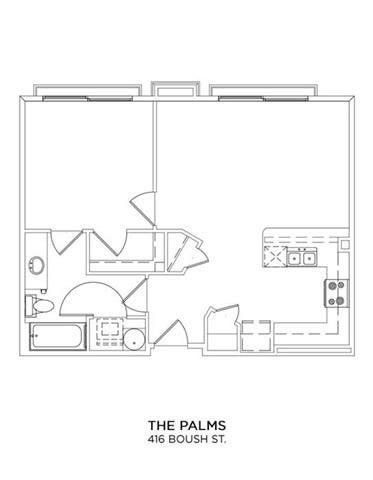 Floor Plan - The Palms