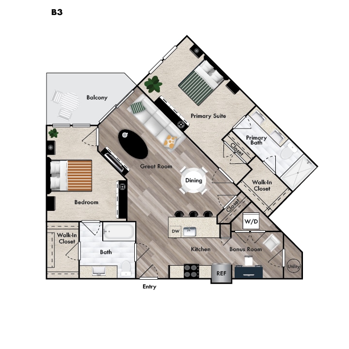 Floor Plan - B3