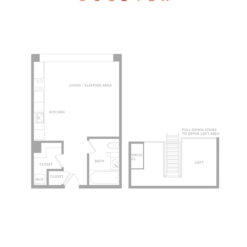 Floor Plan - Studio B