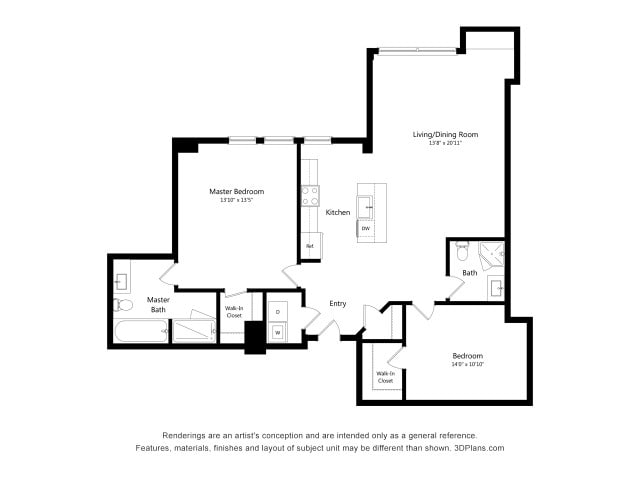 Floor Plan - The Downtown