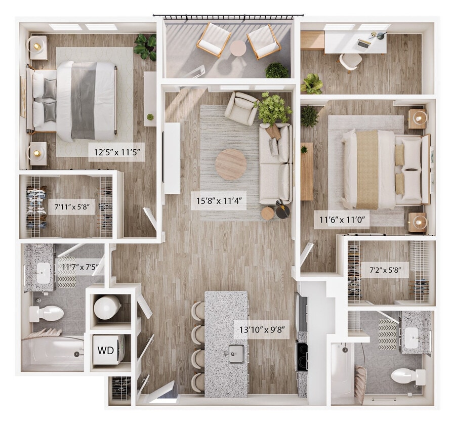 Floor Plan - The Belgium