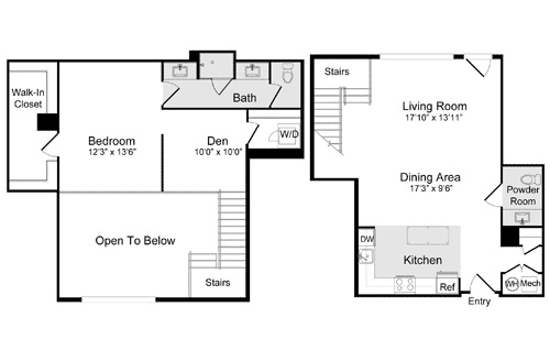Floor Plan - A-14 Loft
