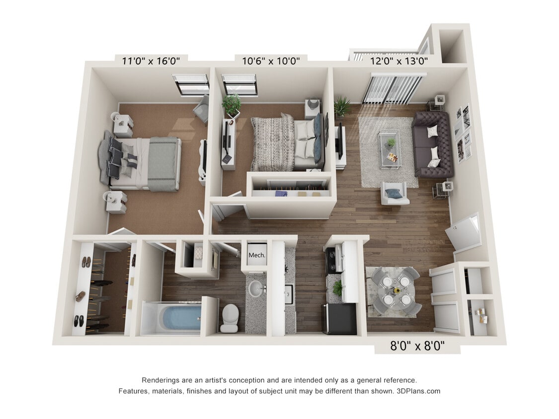 Floor Plan - Mulberry