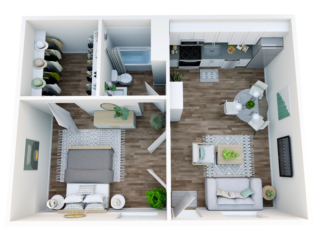 Tides-at-Glendale-Ave-A1.jpg - 1 Bed 1 Bath Classic