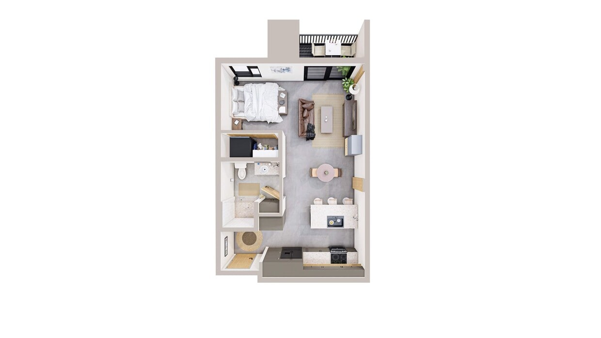 Floor Plan - Studio