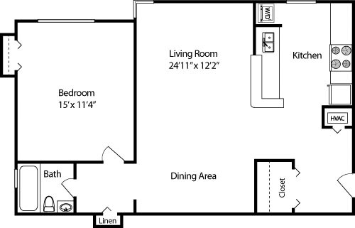 Floor Plan - Roosevelt