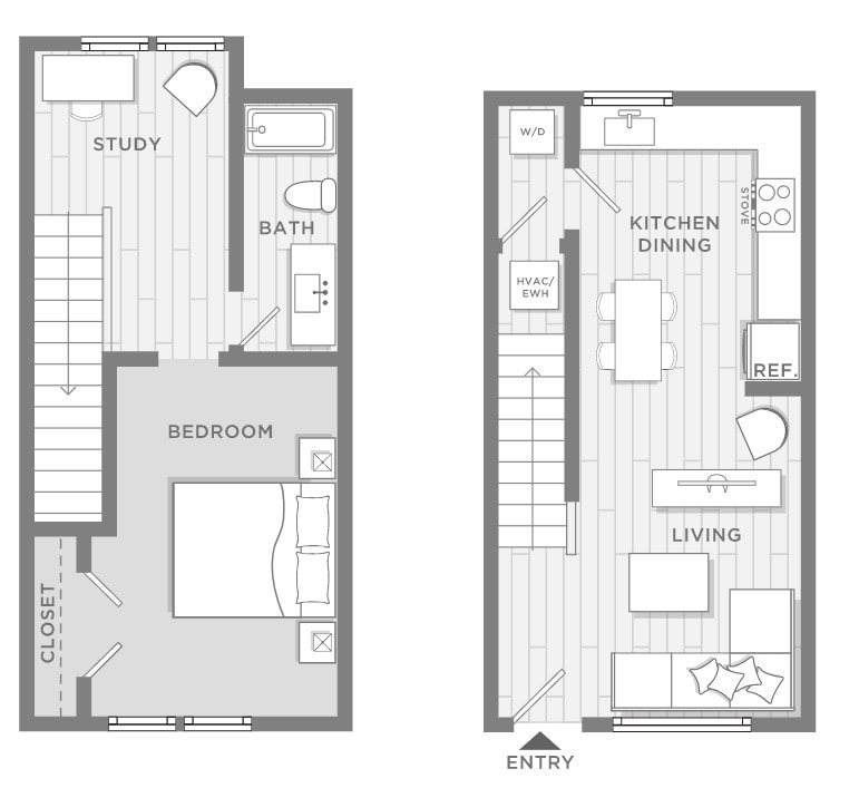 Floor Plan - Townhome 1
