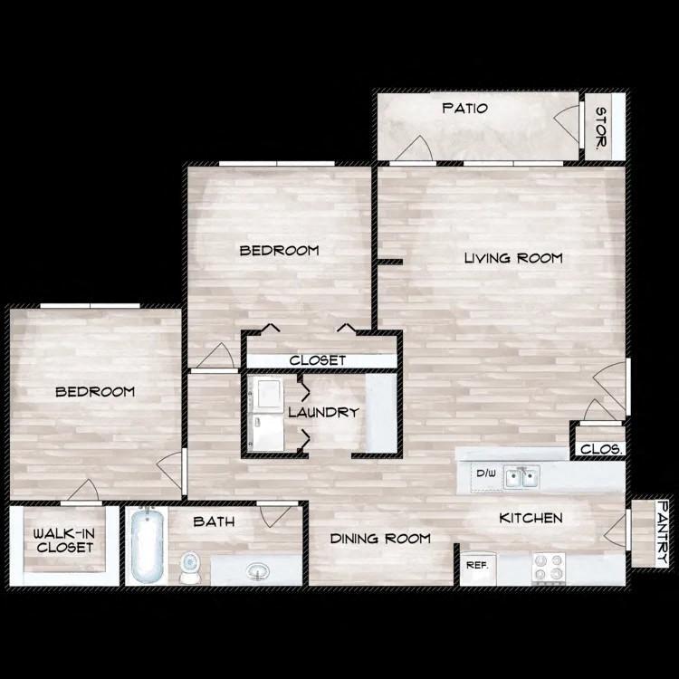 Floor Plan - Aventura