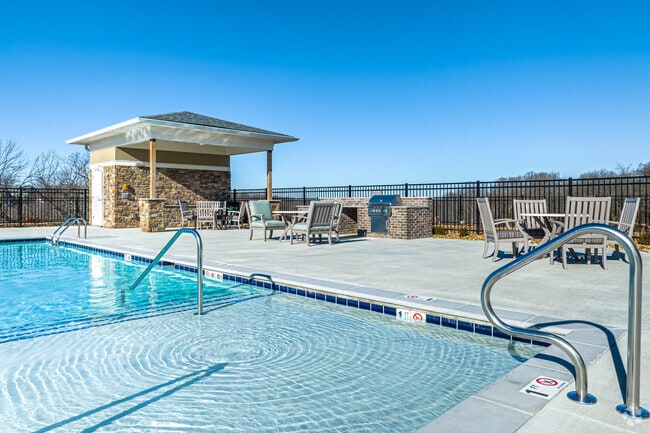 Outdoor Pool - Bonavia Luxury Apartments