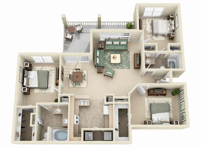 Floor Plan - The Willow