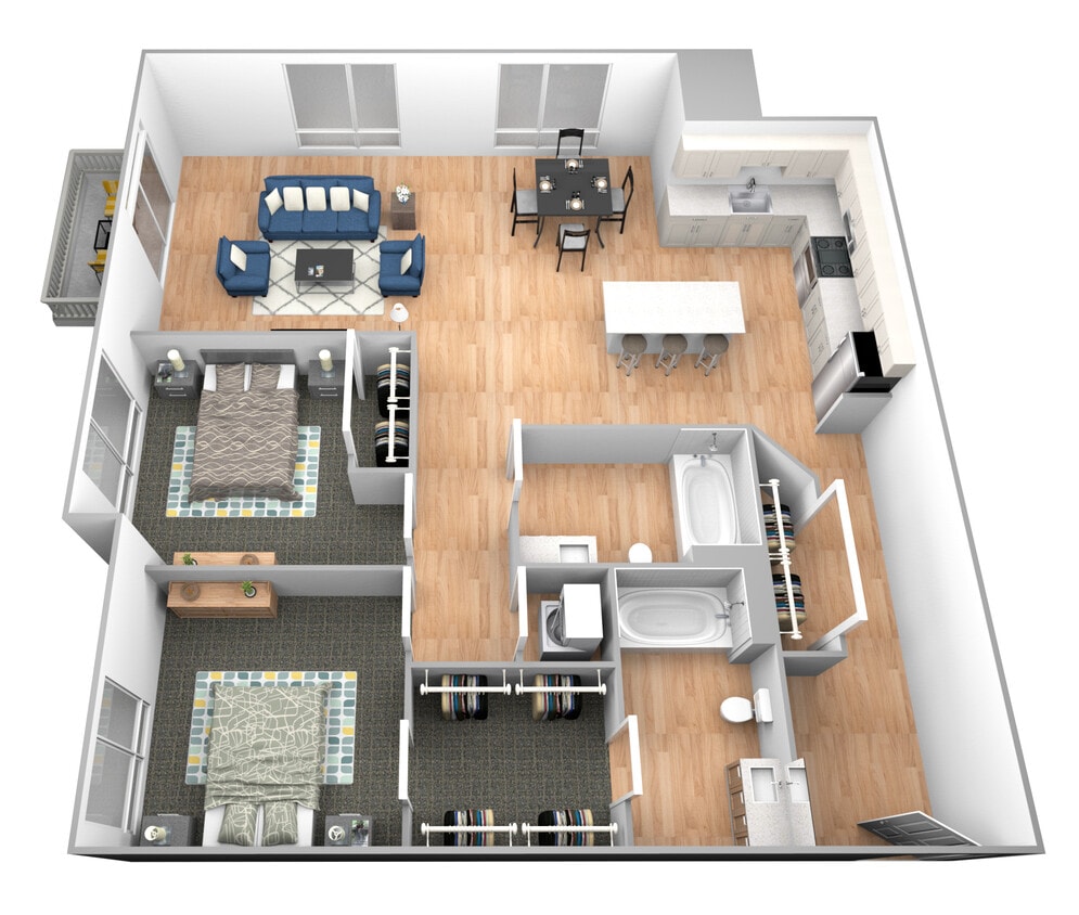 Floor Plan - Caribou River