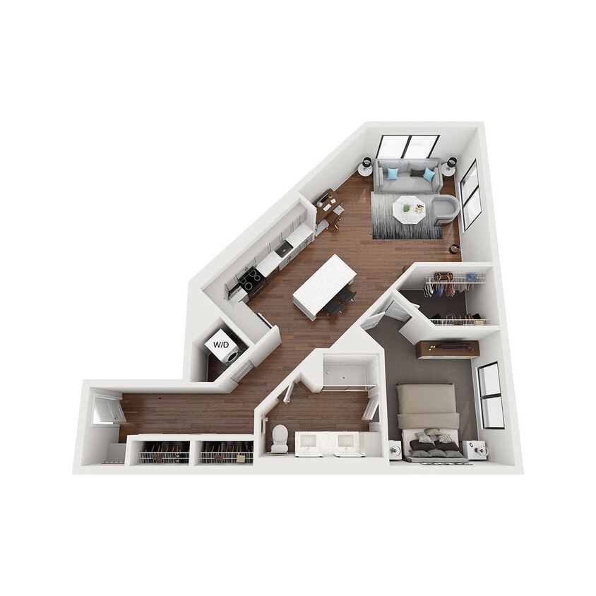 River floor plan Waterford Bay - River