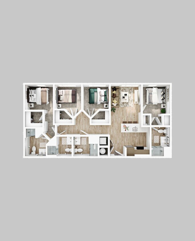 local-boise-floor-plans_D4-web-web-gray - 4BR/4BA - D4