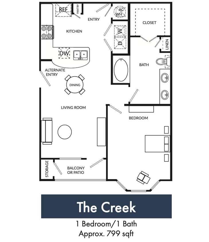 Floor Plan - The Creek Classic
