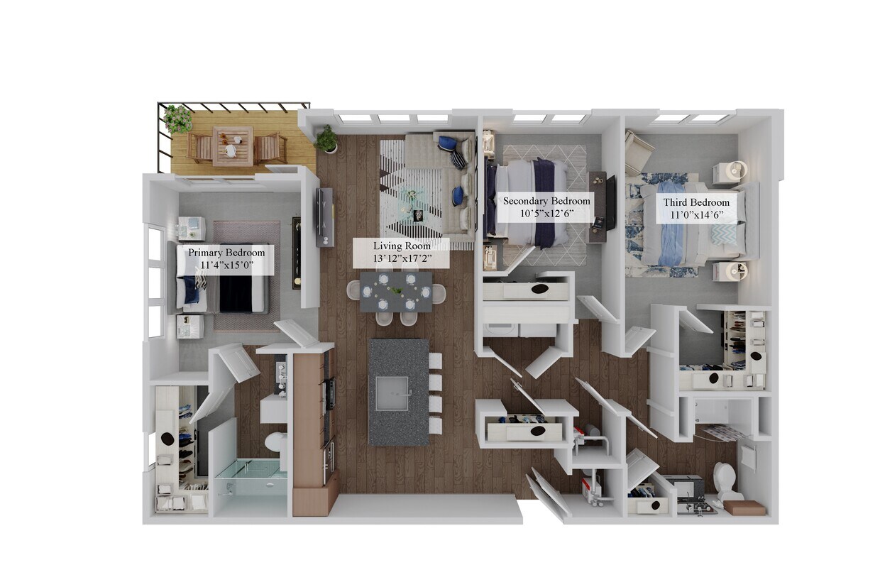 Floor Plan - The Solstice - C2