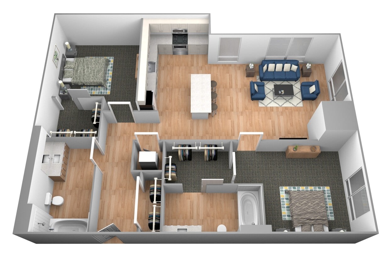 Floor Plan - Cottonwood River