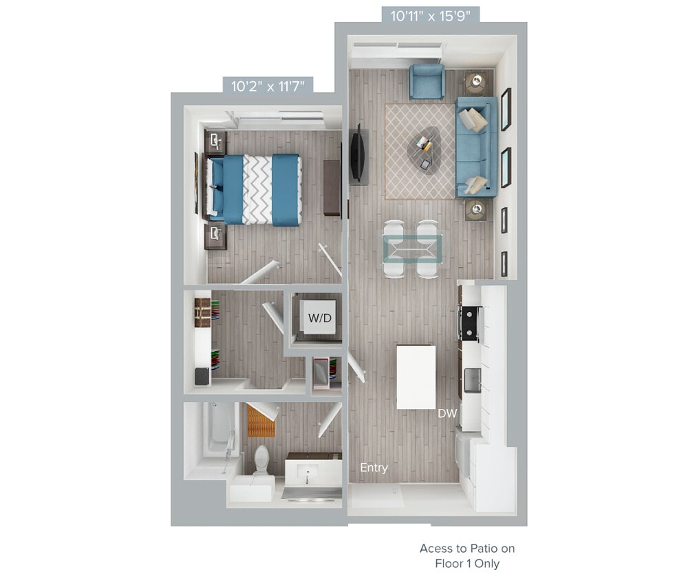 Floor Plan - A4-667SF-A1-2