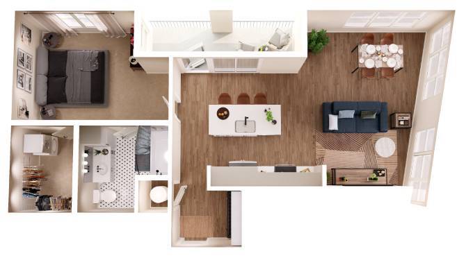 Floor Plan - A3B
