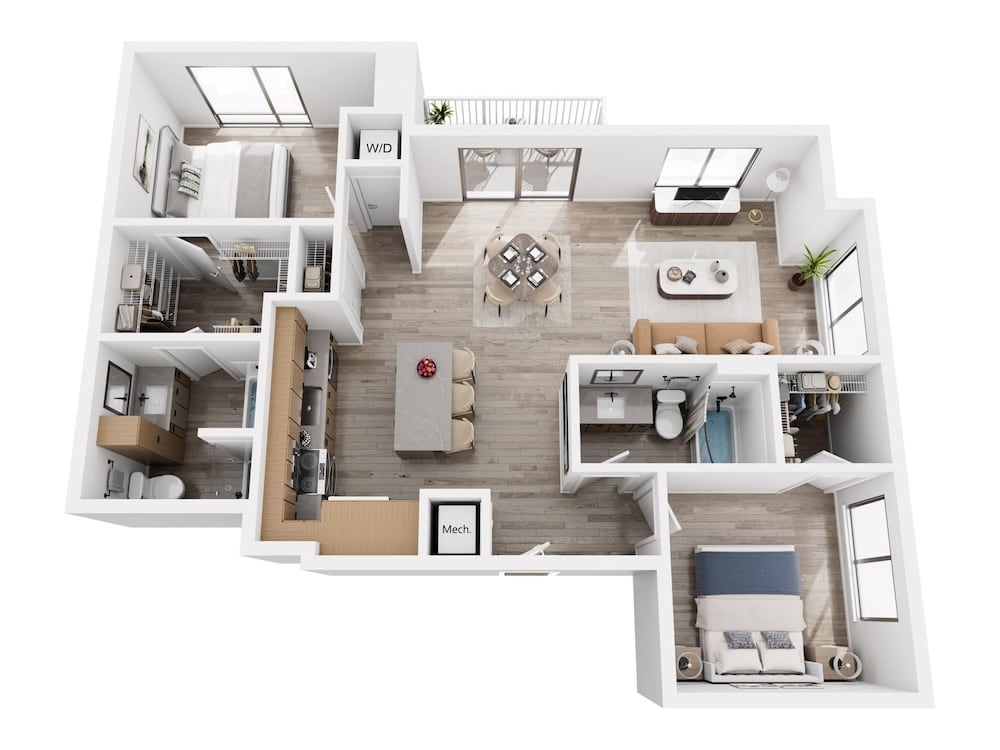 Floor Plan - B6TU
