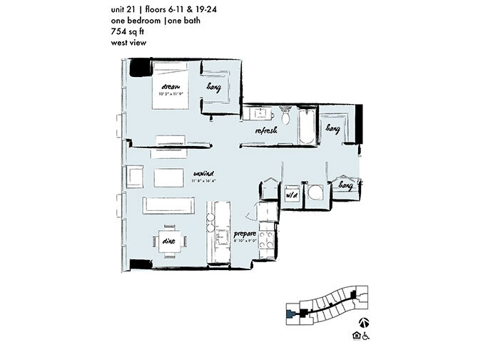 Floor Plan - Studio B