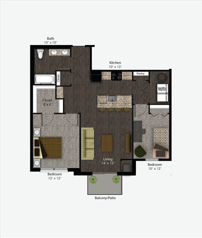 Floor Plan - Franklin Style G