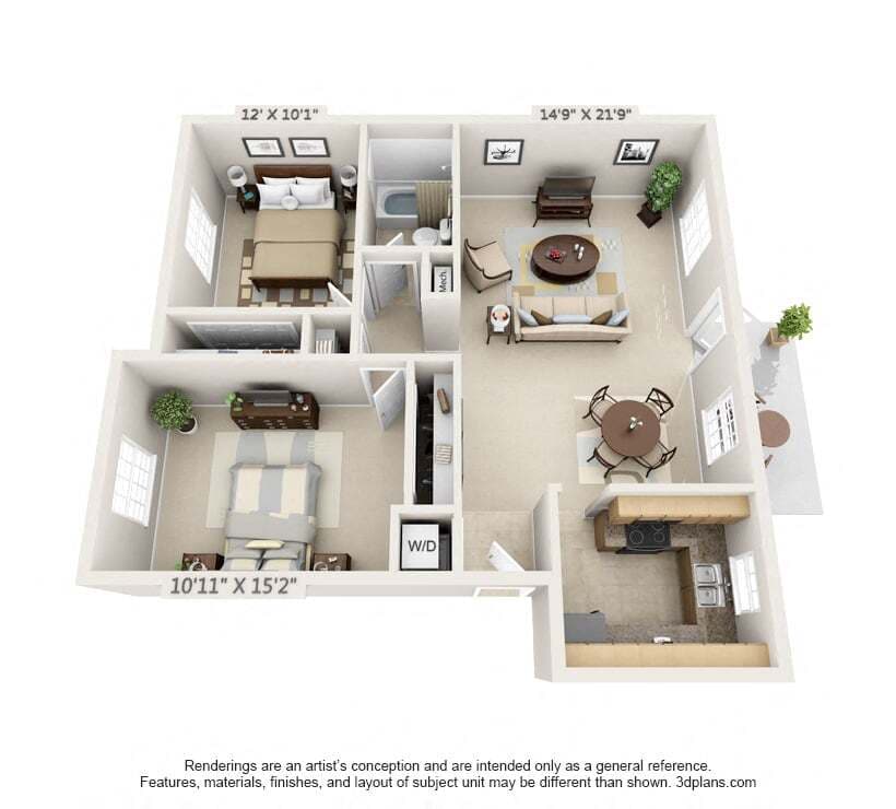 Floor Plan - The Georgetown