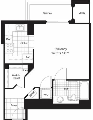 Floor Plan - Studio C