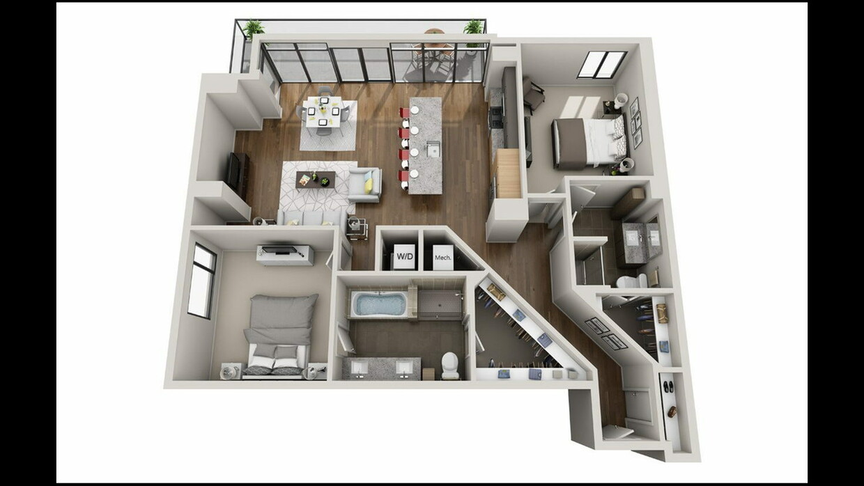 BB3 floor plan - The Bramble