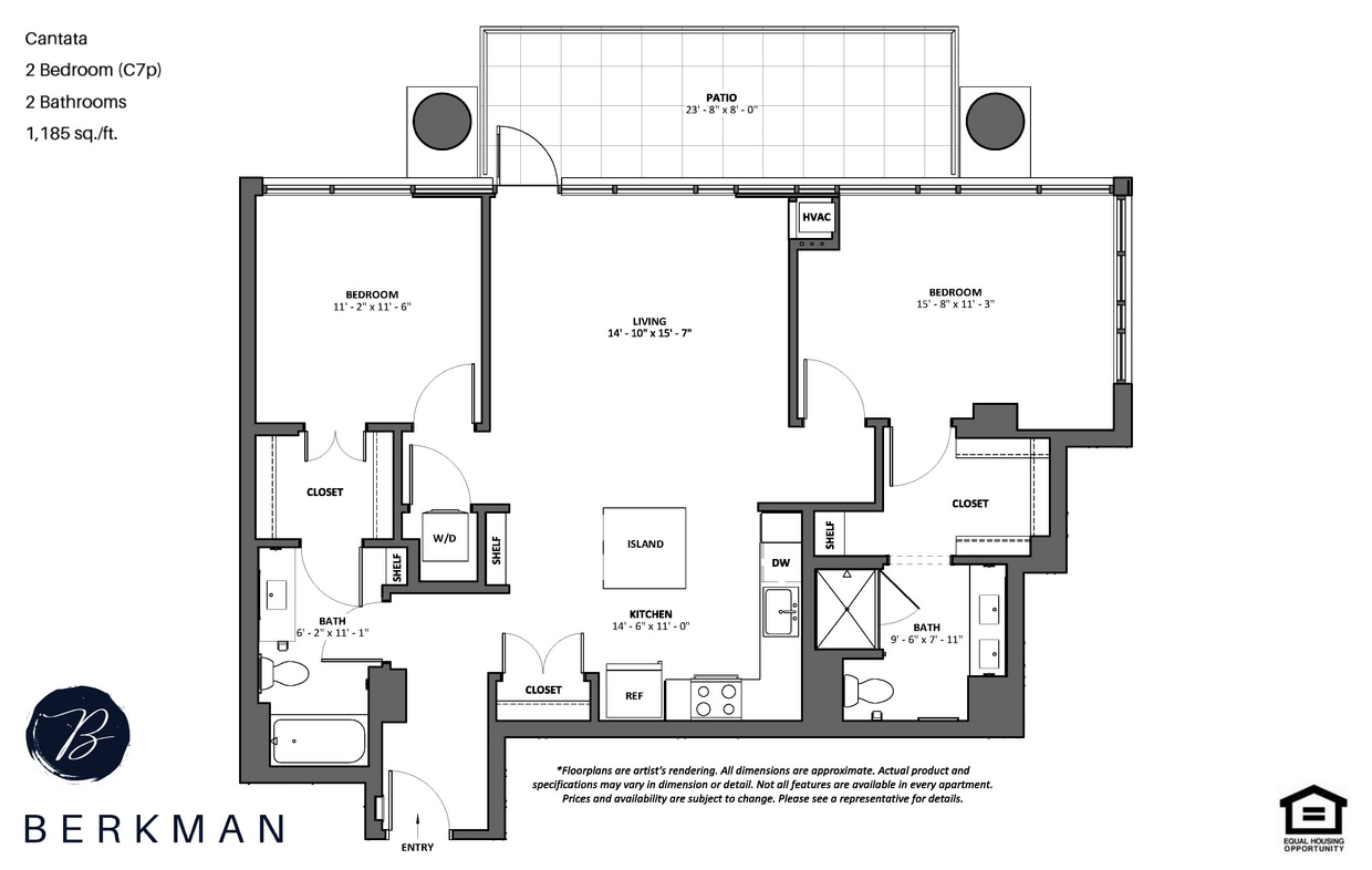 Floor Plan - Cantata + Patio