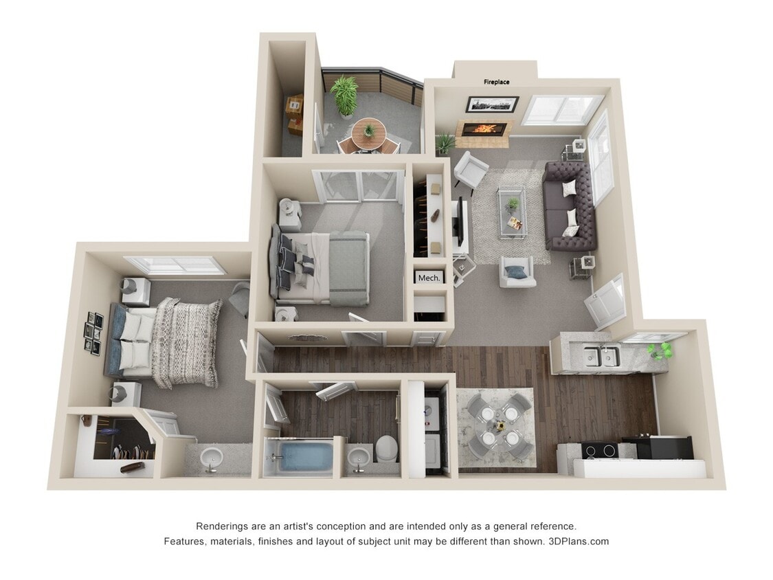 Floor Plan - Residence 2 Luxury