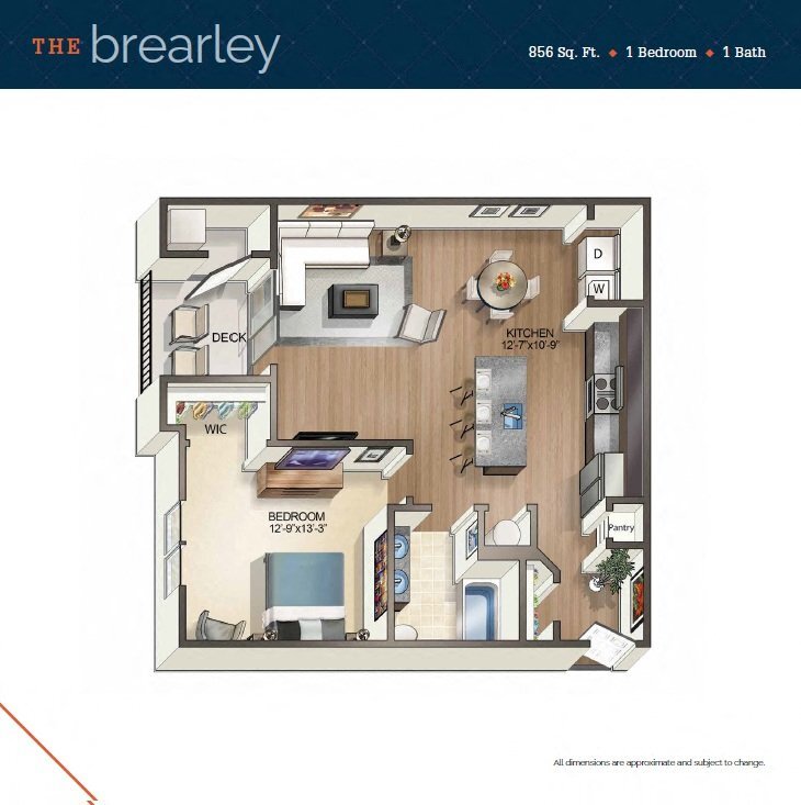 Floor Plan - The Brearley