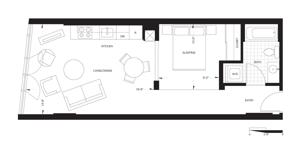 Floor Plan - Studio (AS7)