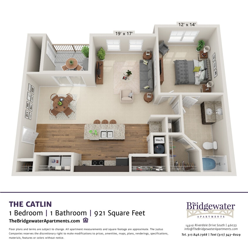 Floor Plan - The Catlin