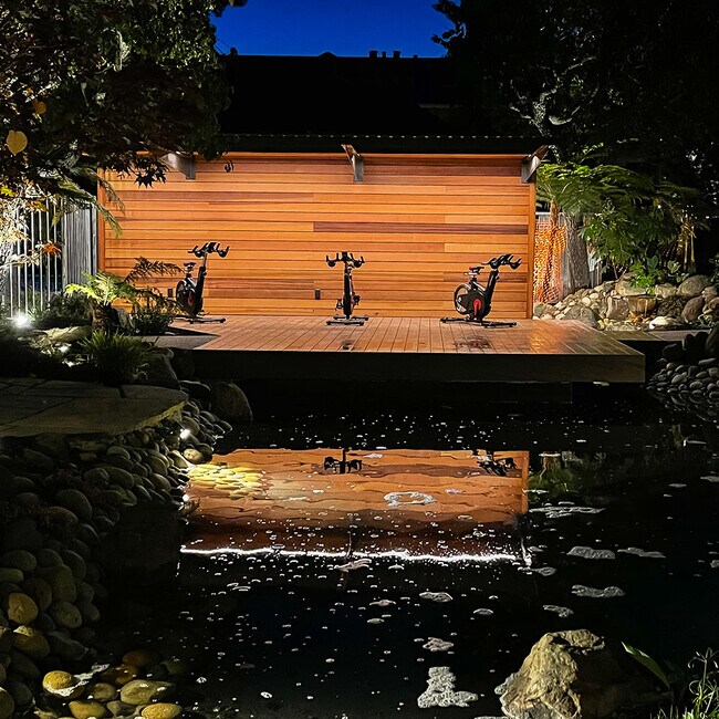 Outdoor Spin Cycle Deck - Greendale Apartments - Fully Renovated