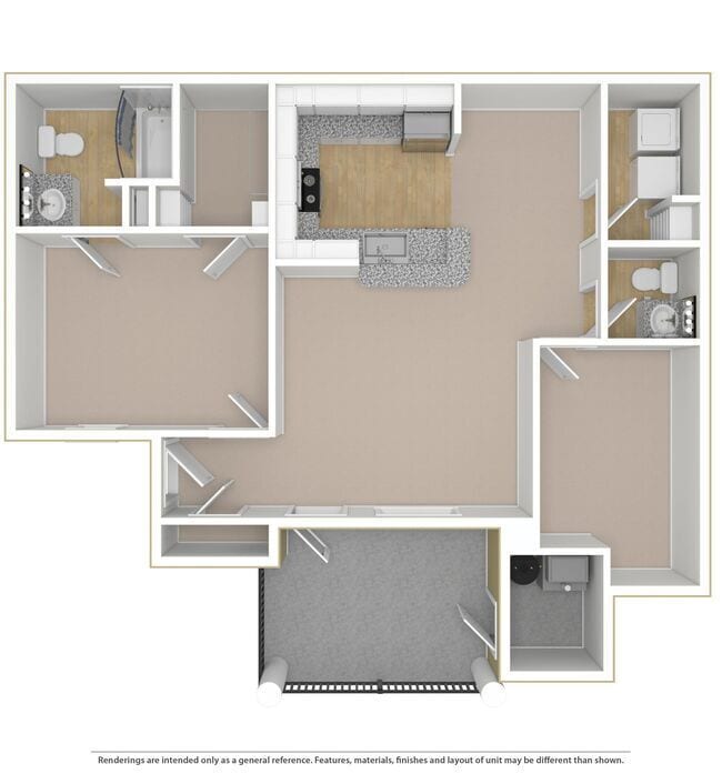 Floor Plan - Randolph - A7B