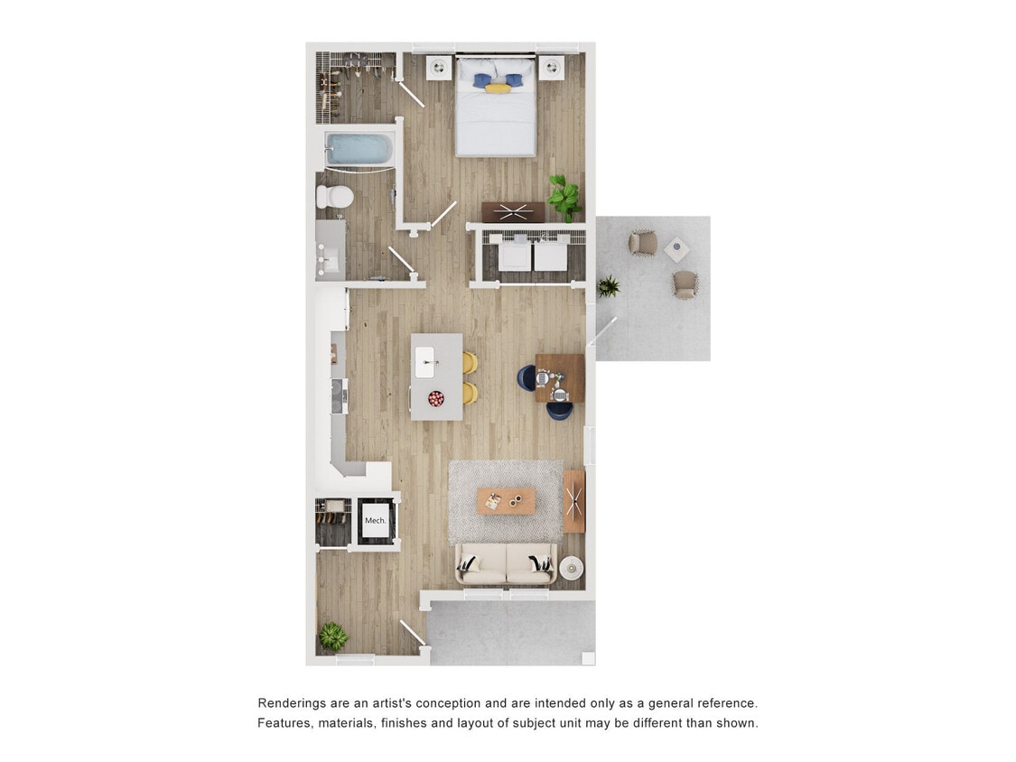 Floor Plan - Cottage A1