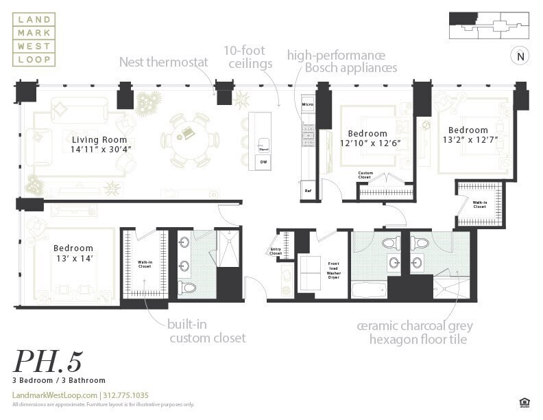 Floor Plan - PH. 5