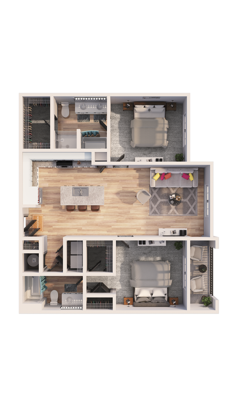 Botanic at Ingleside- B2F Floorplan - B2F