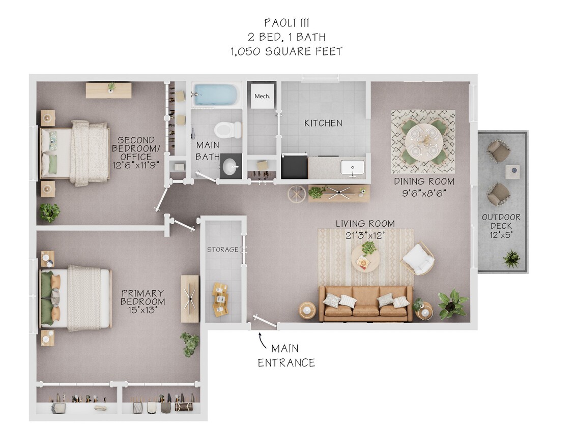 Floor Plan - Paoli III